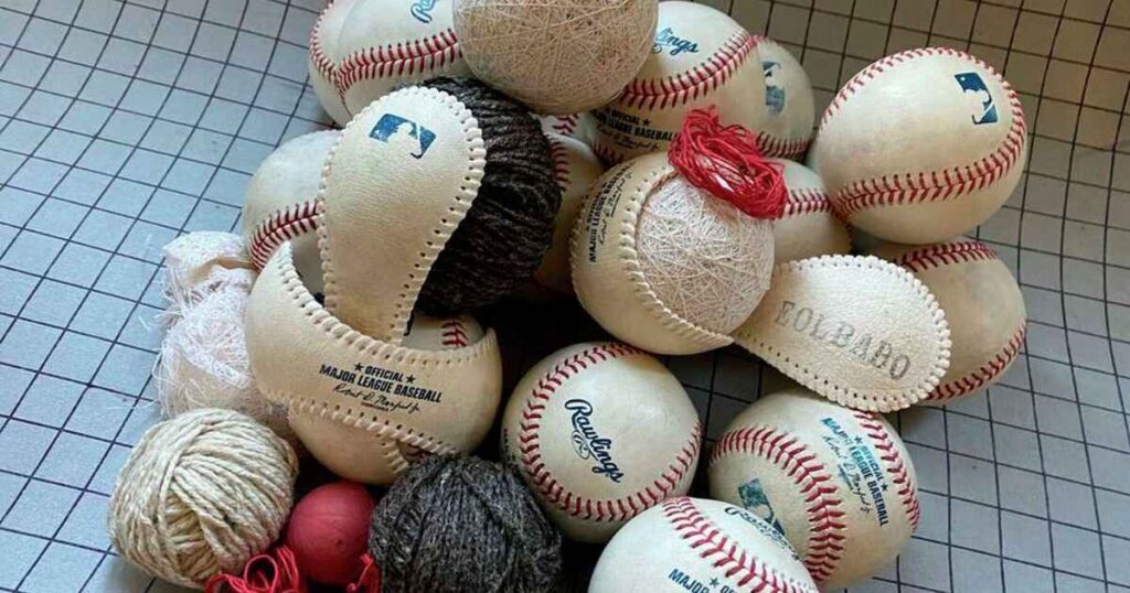 How are baseballs and softballs made