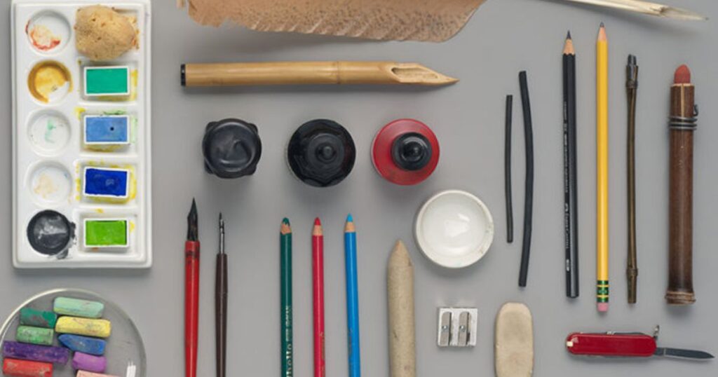 Gathering Your Drawing Materials